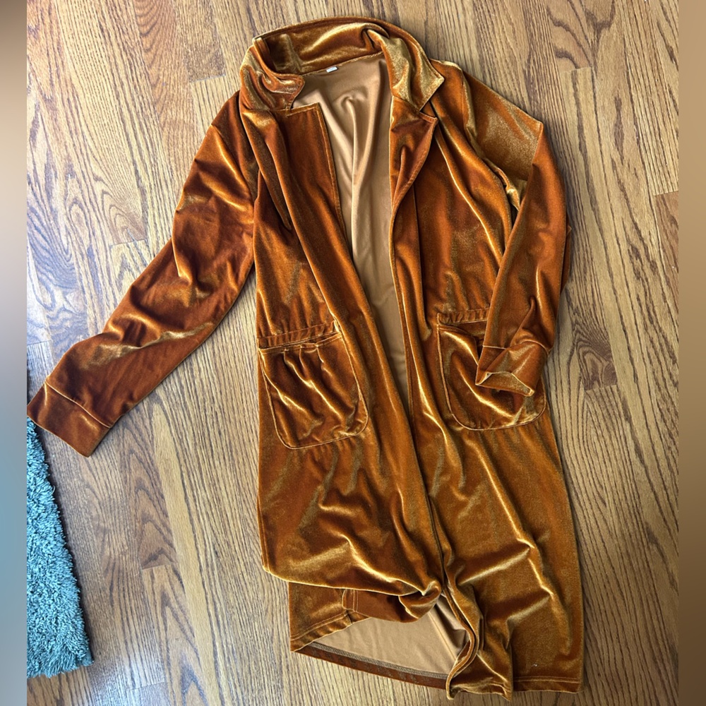 Velvet Gold Women's Duster